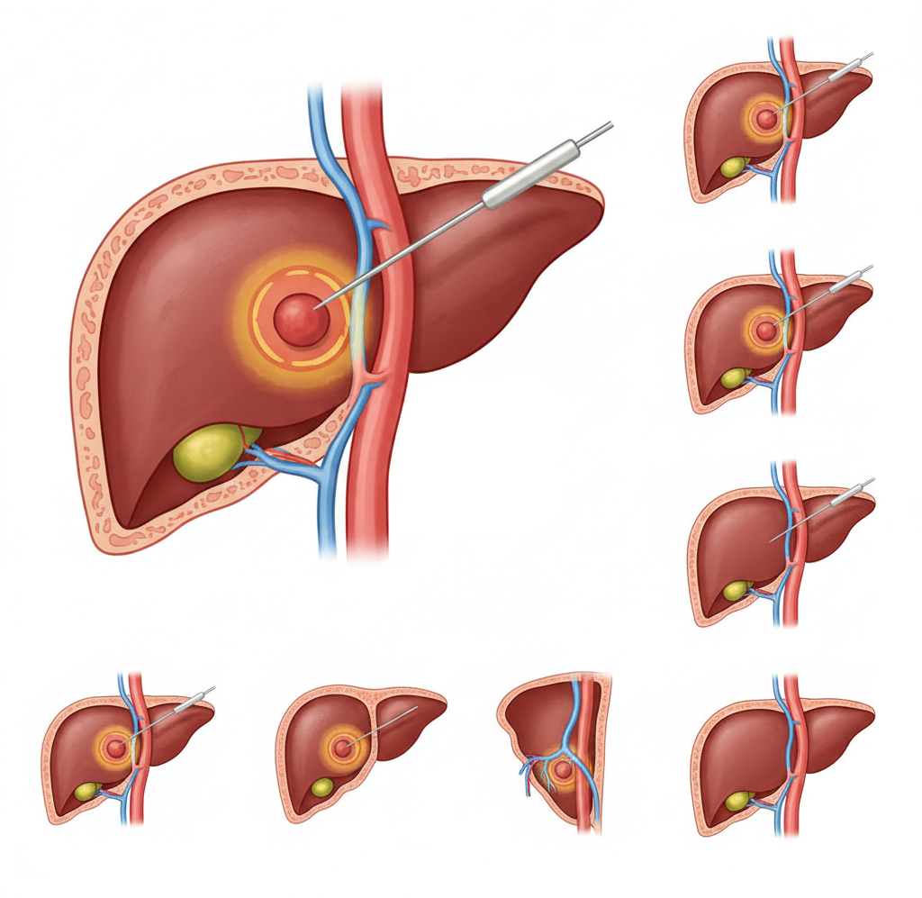 Radiofrequency Ablation (RFA) Illustration - Explanation