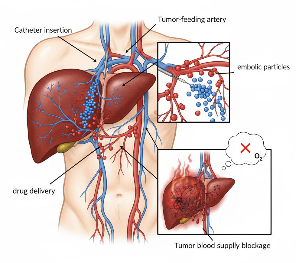 Transarterial Chemoembolization (TACE) Explanation for Liver Mts