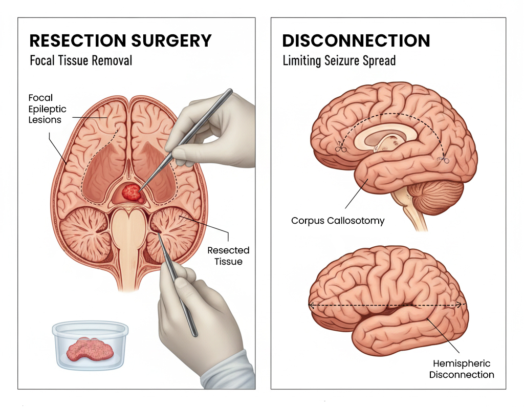 Resection & Disconnection Epilepsy Surgeries in Germany