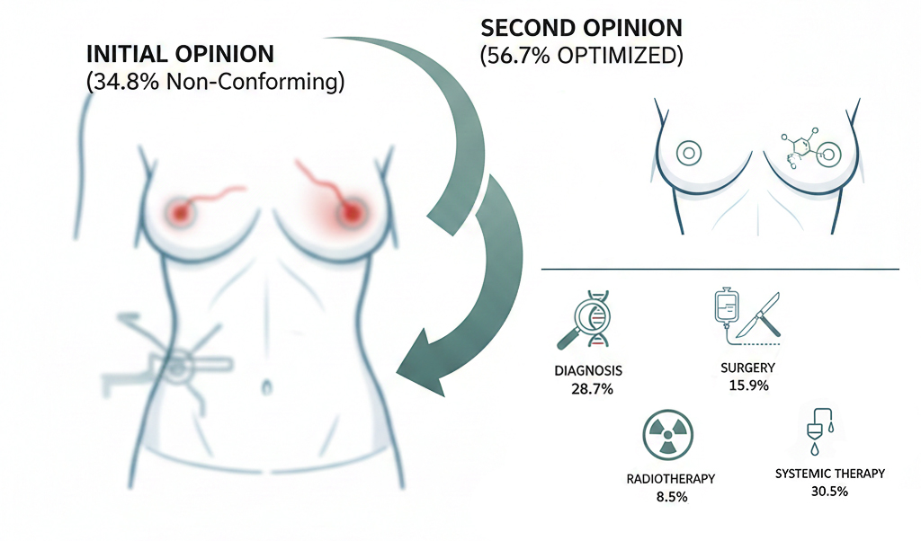 Second Opinion Statistics from Erlangen University Hospital, Germany