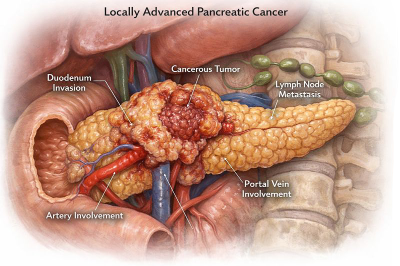 Stage 3: Locally Advanced Pancreatic Cancer