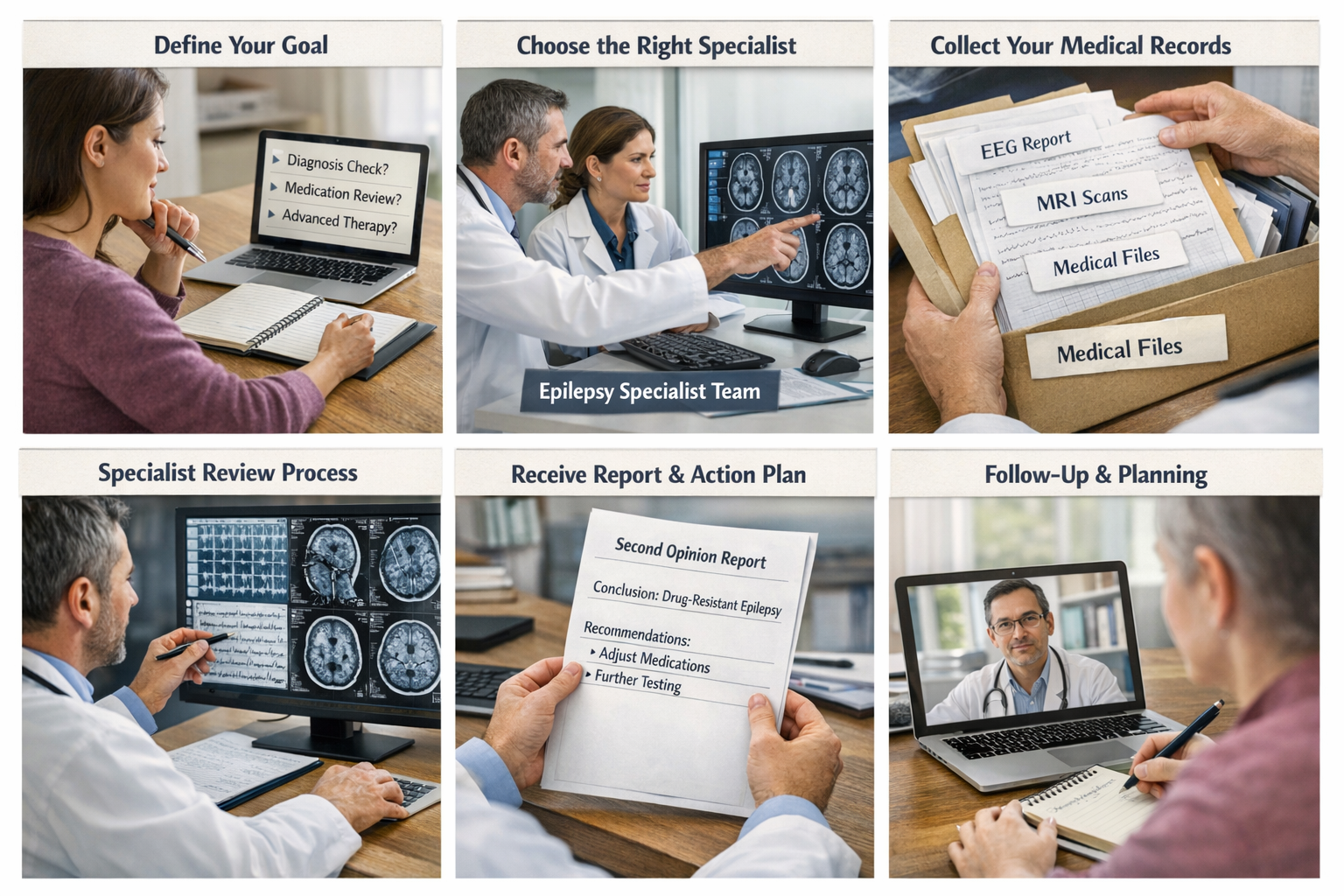 Getting a Distant Epilepsy Medical Opinion Step-by-Step