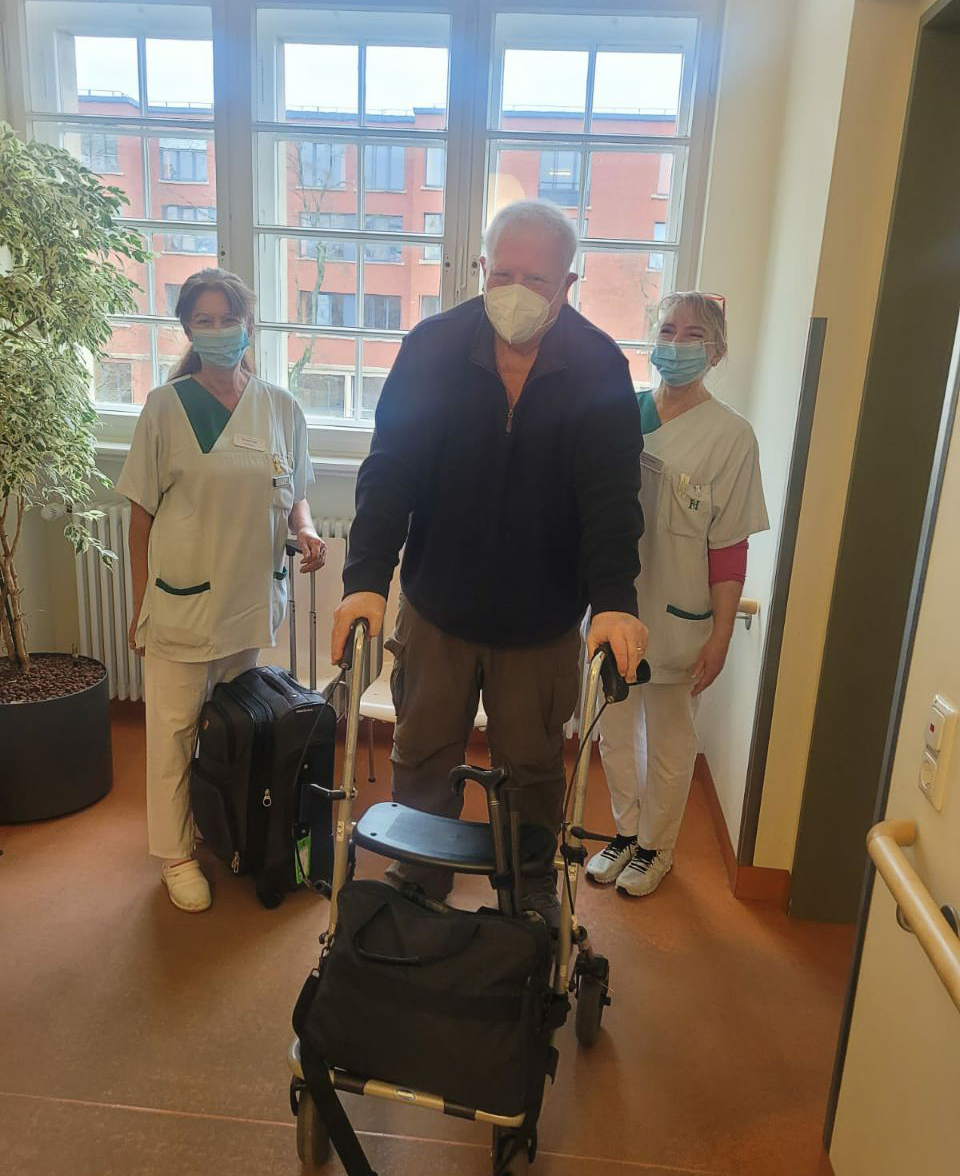 Mr. Ellis in Helios Hospital Berlin-Buch for Lu177 PSMA Therapy