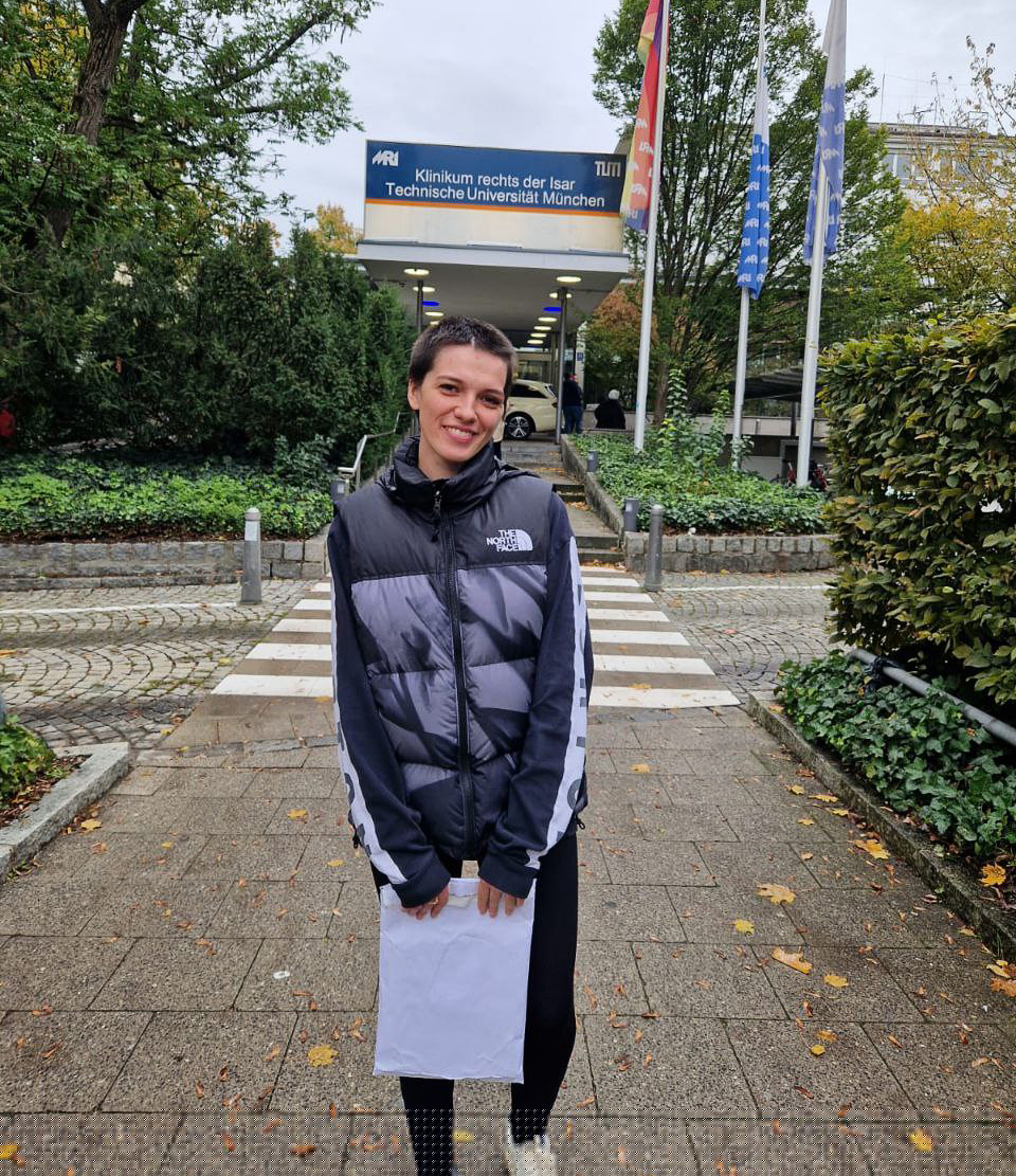 Elza Ujkani Having Treatment In Munich, Germany Organized by Airomedical