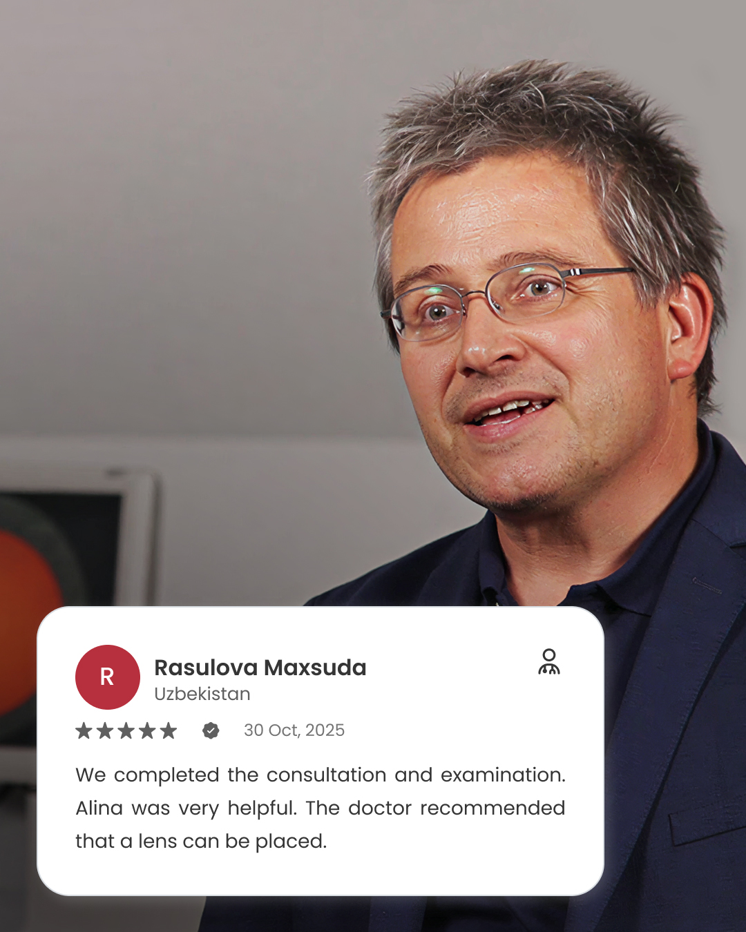 Patient's Feedback on Airomedical about Prof. Dr. Frank Koch