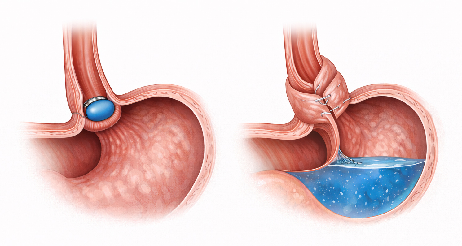 RefluxStop vs Nissen Fundoplication