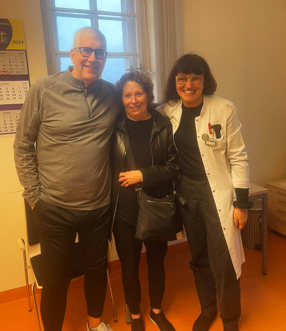 Patient (Daniel), His Wife and the Shift Doctor at the Nuclear Medicine Department of Helios Hospital Berlin-Buch 