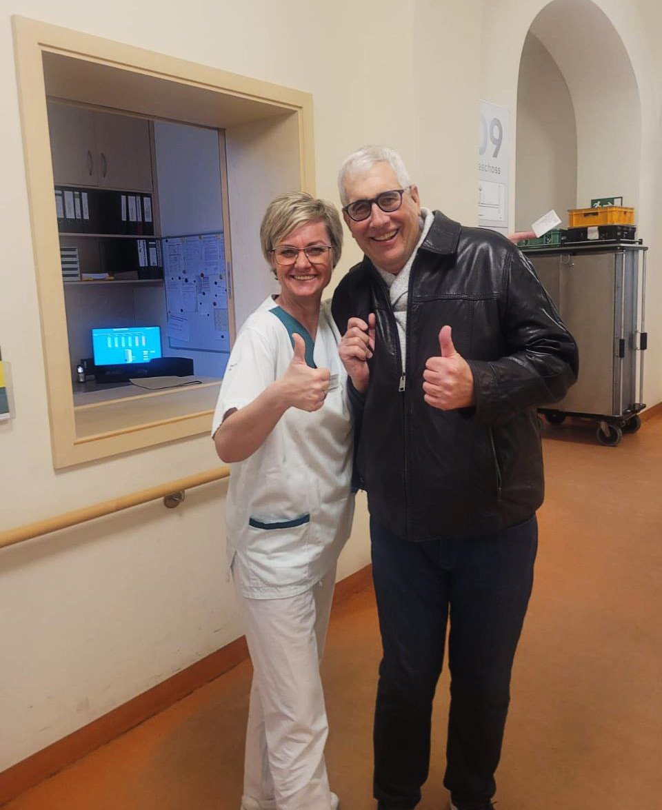 The Patient After Final Trip to Germany